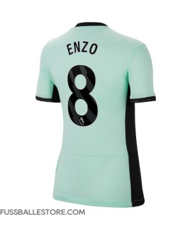 Günstige Chelsea Enzo Fernandez #8 3rd trikot Damen 2023-24 Kurzarm